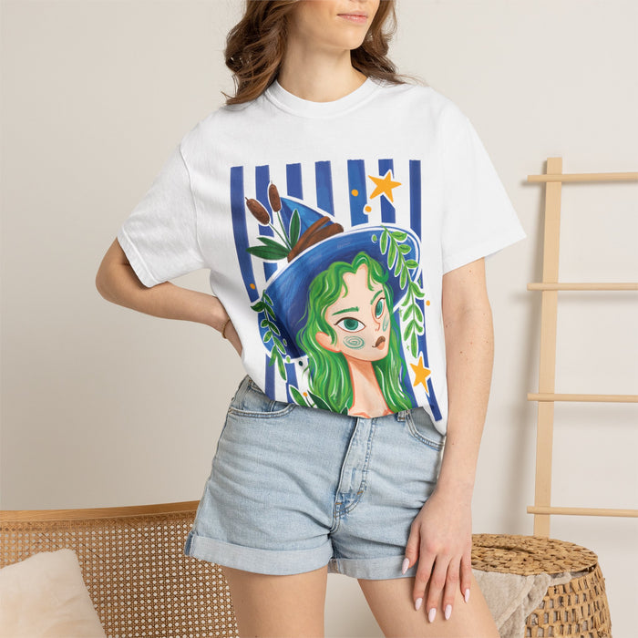 Ivy Mossbrook tee in White
