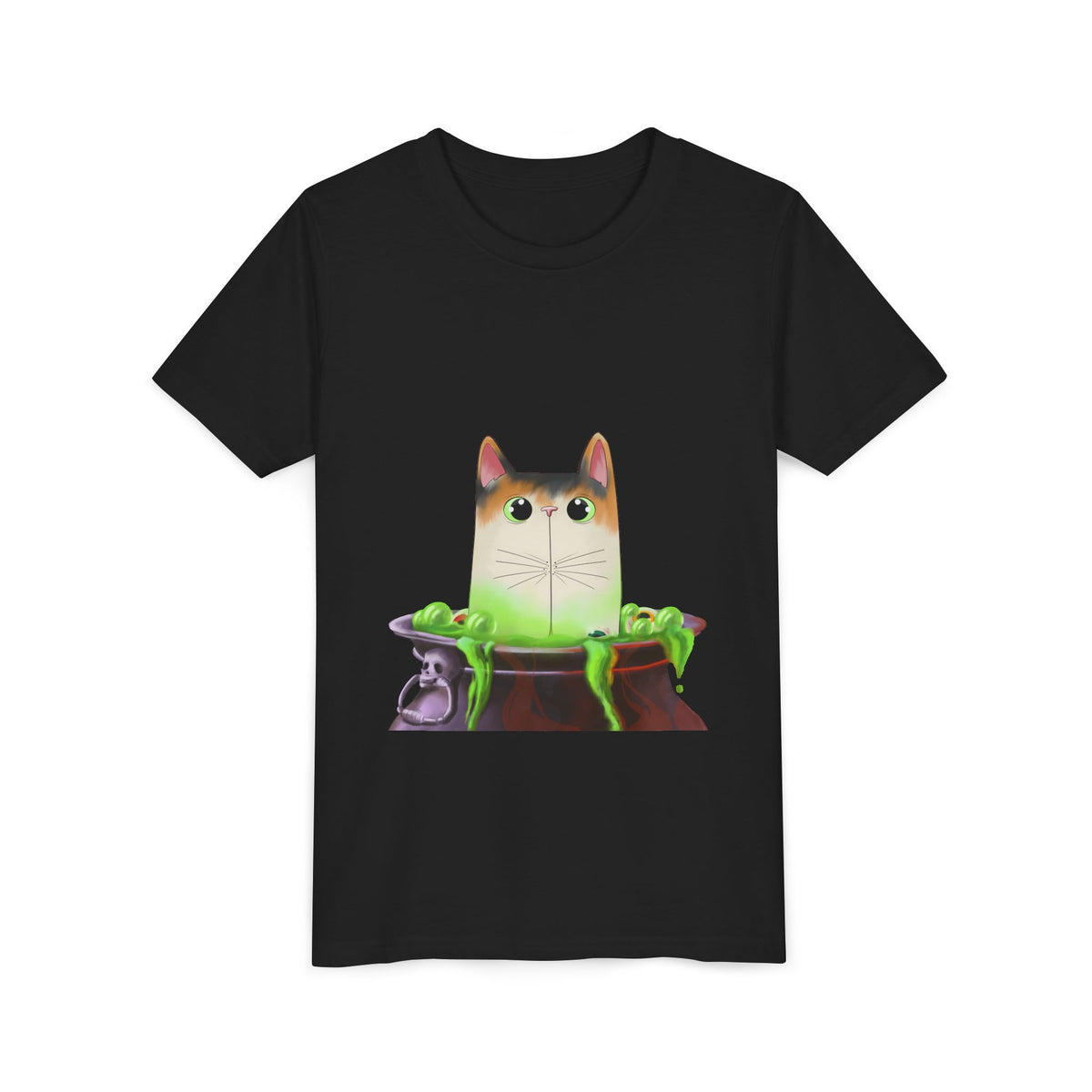 Cauldron Cat tee