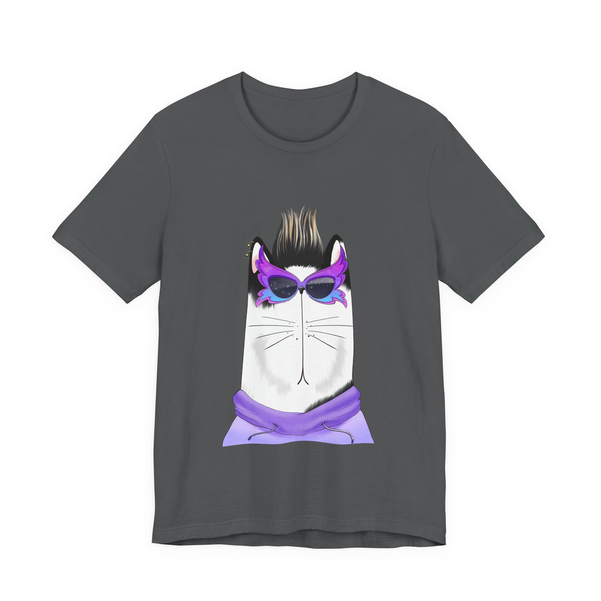 Rockstar Cat tee