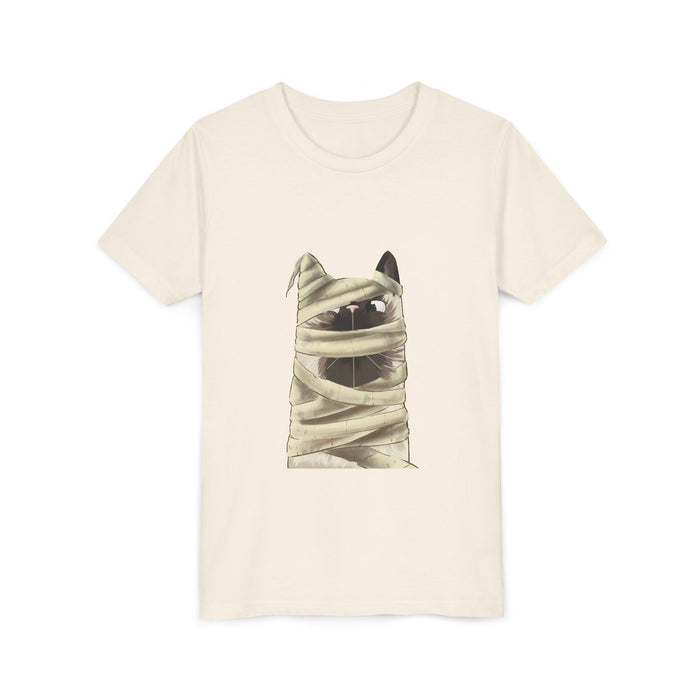 Mummy Cat tee in Natural