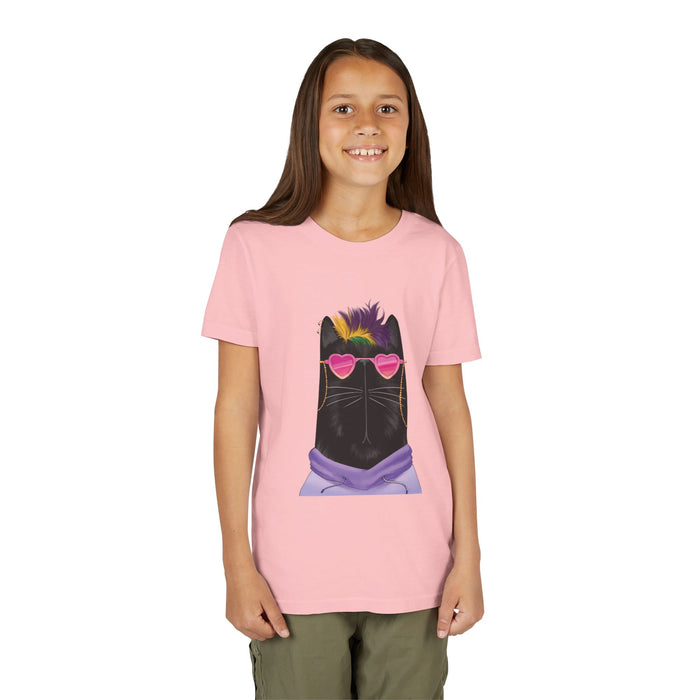 Heartthrob Cat tee in Pink
