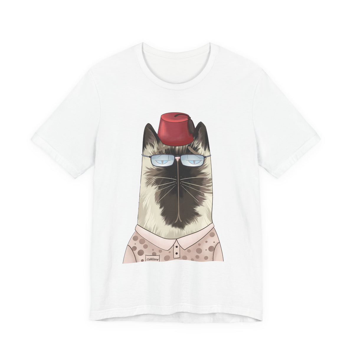 Fez Cat tee