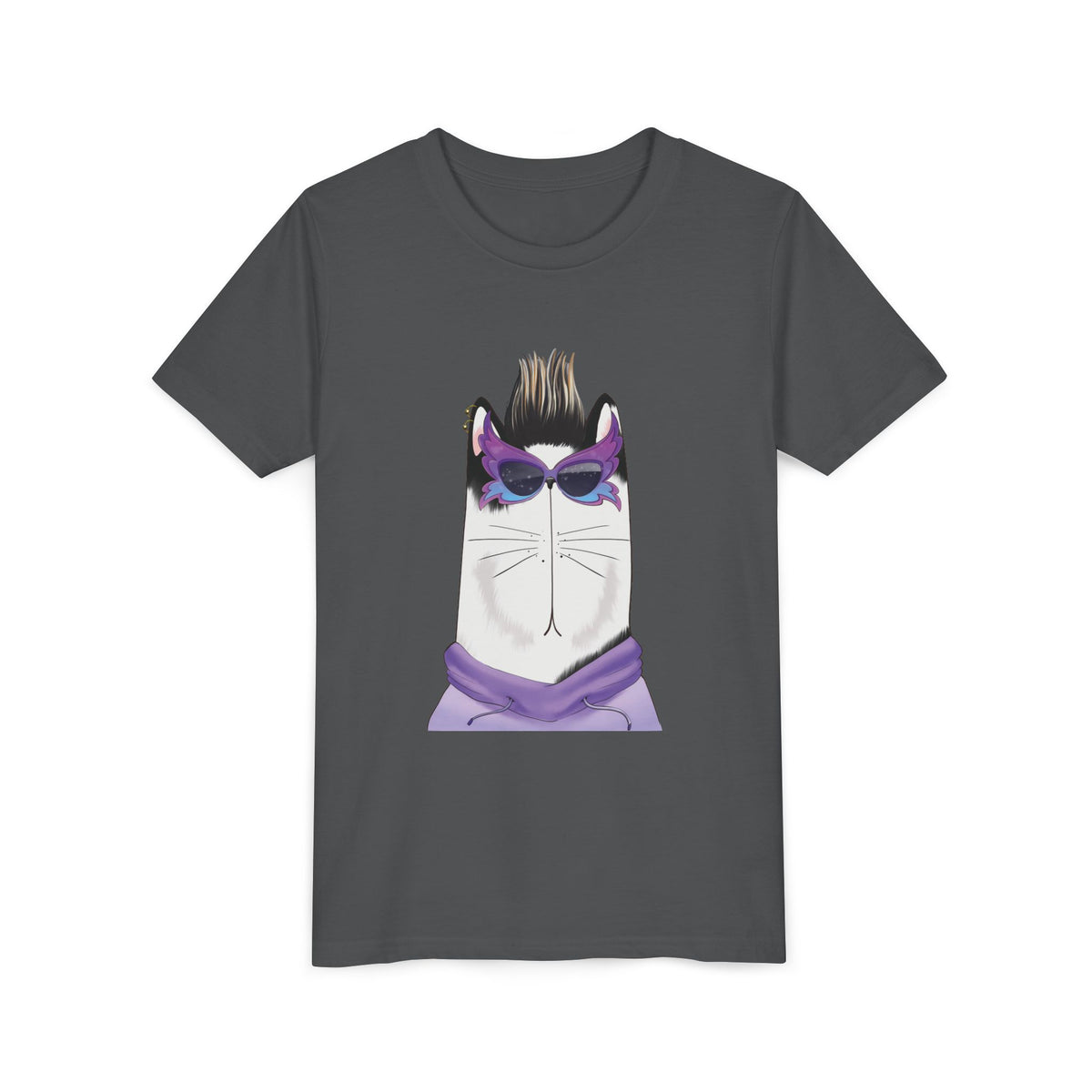Rockstar Cat tee