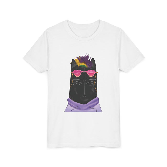 Heartthrob Cat tee in White