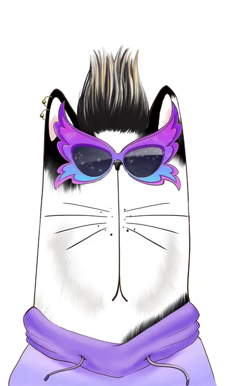 Rockstar Cat